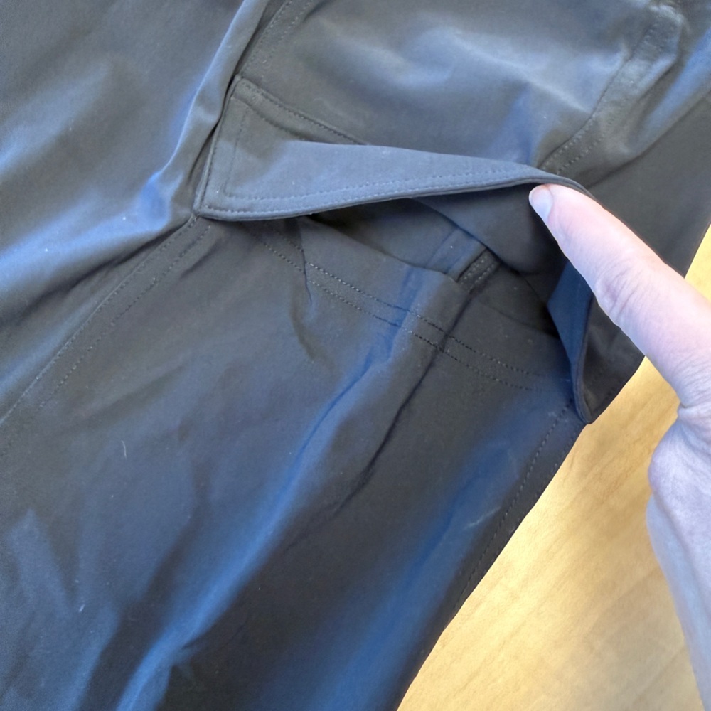 NWT Athleta Pinnacle High Rise Cargo Trouser | Black - Picture 5 of 12